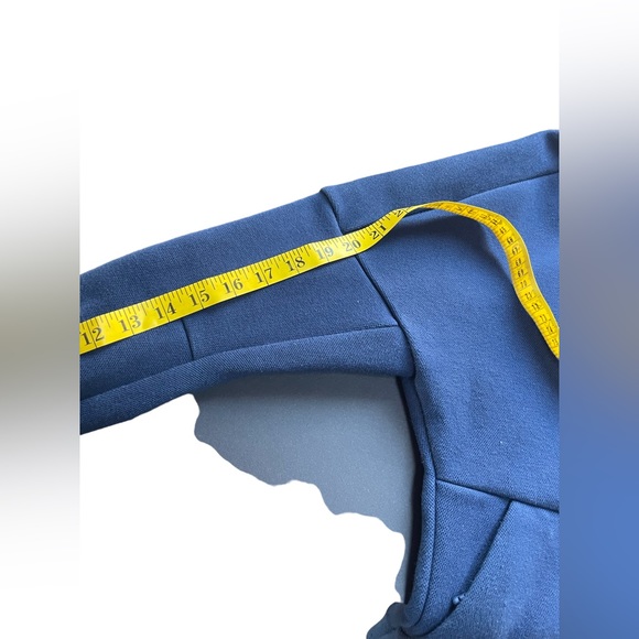 ADIDAS WOMEN'S ATHLETICS Z.N.E. HOODIE Color- Navy - Picture 12 of 14